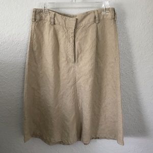 Orvis Linen Skirt